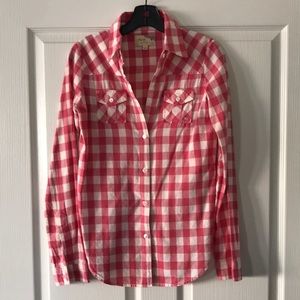 Elizabeth & James Button Down Top -XS